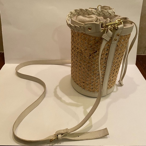 Tommy Bahama Bags Tommy Bahama Rattan Woven Handbag Bucket Bag
